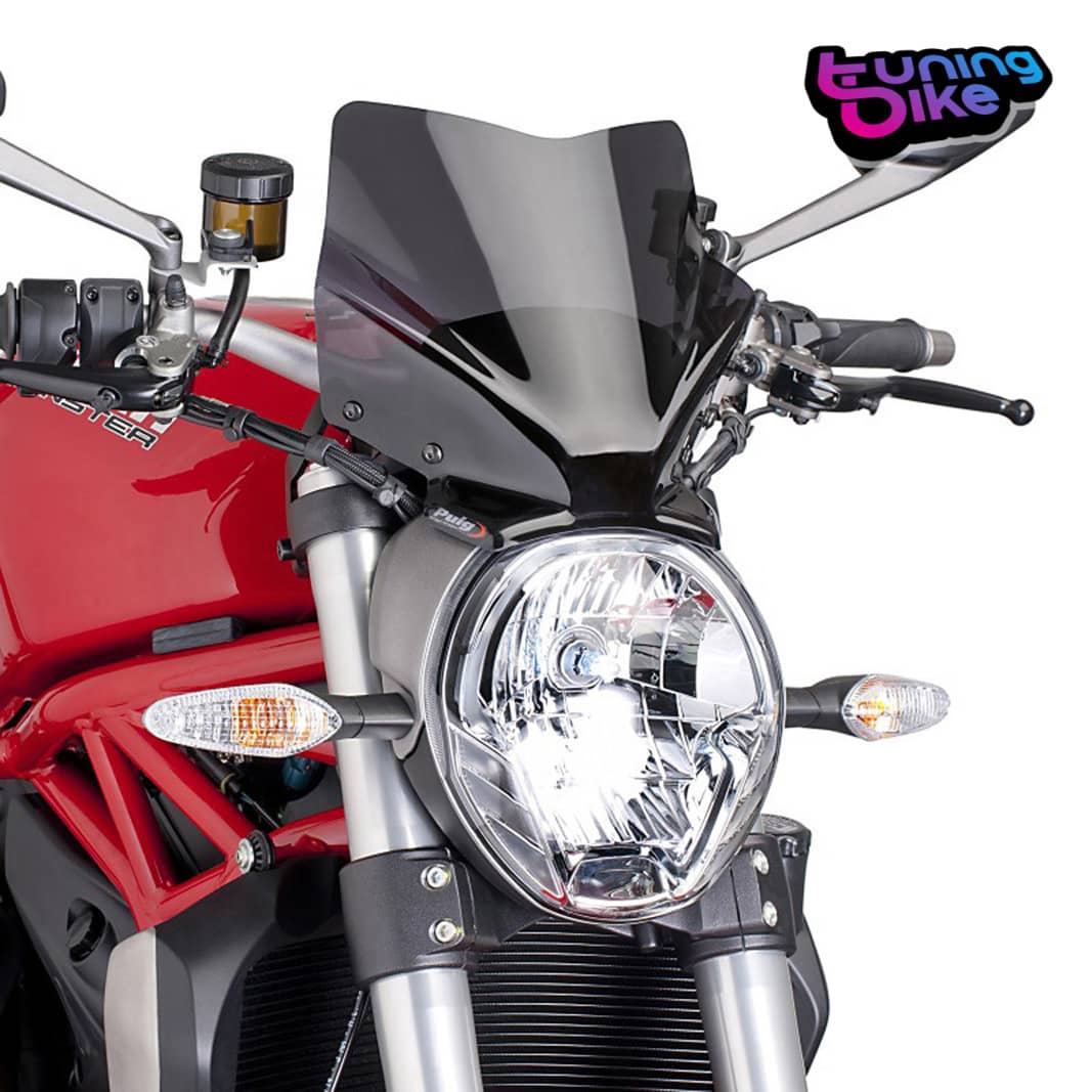 Ducati Scrambler Touring Windscreen ~ Moto250x