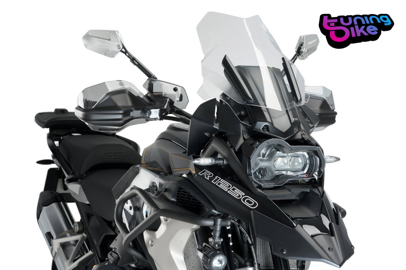PUIG E.R.S. SUPPORT FOR SCREEN FOR BMW R1250 GS 18 BLACK