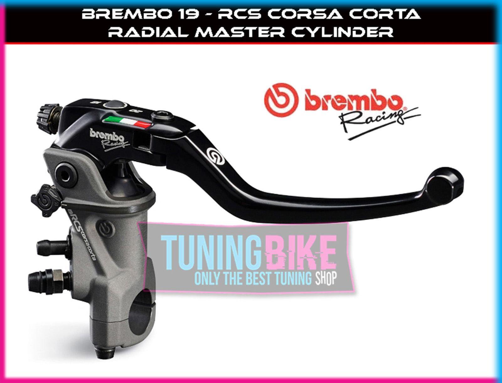 BREMBO BOMBA DE FRENO RADIAL 19RCS CORSACORTA PARA BMW HP4 12-14