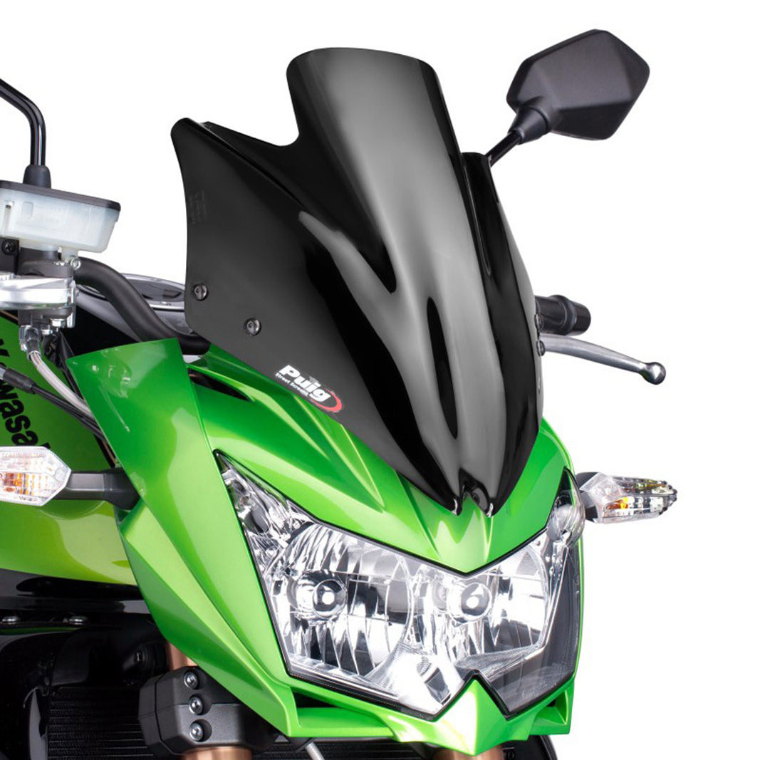 Puig 9689N Cupolino Naked New Generation Sport Per Moto – Metacrilato 3 Mm, Nero, Testato In Galleria Del Vento