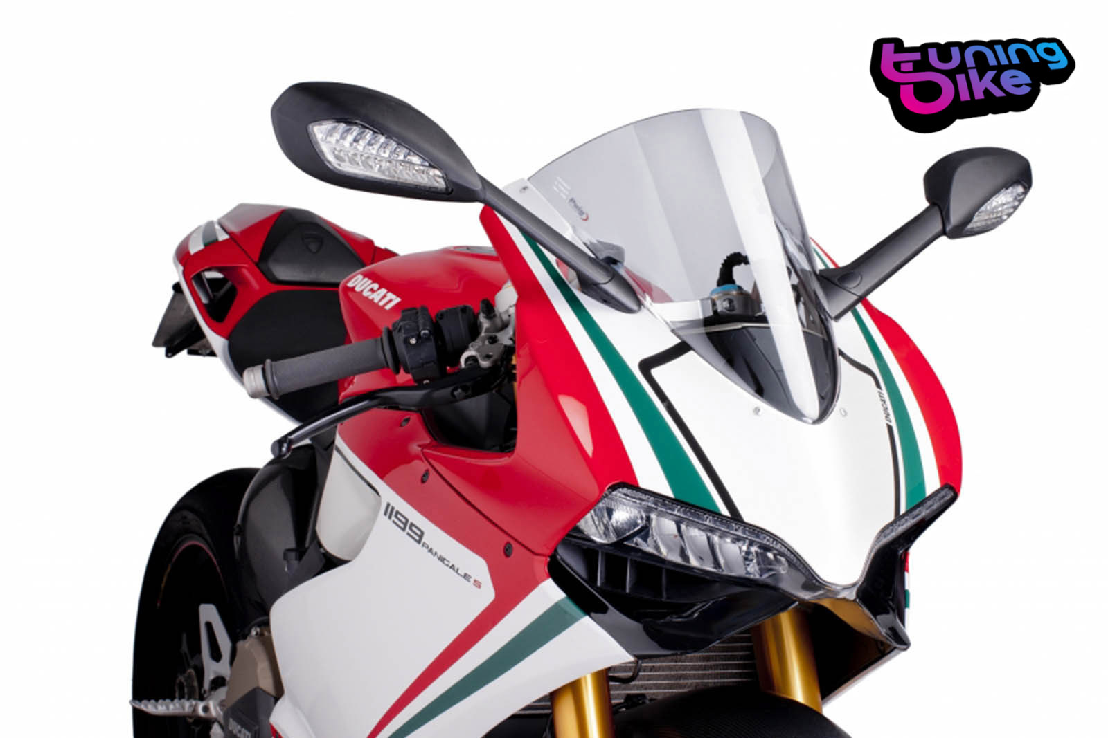 PUIG SCREEN R-RACER DUCATI 1199 R PANIGALE 15-17 CLEAR