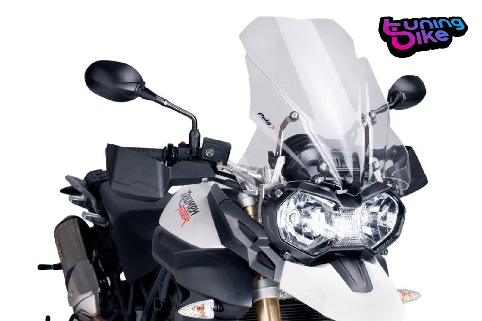 PUIG TOURING SCREEN FOR TRIUMPH TIGER 800/XC 11-14 CLEAR